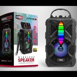 Mini Portable Wireless Bluetooth Speaker with RGB Lights
